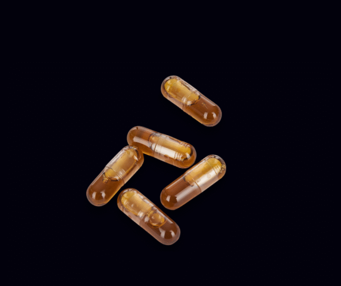 25 x Cannabis Oil Capsules (250mg FECO per cap.)