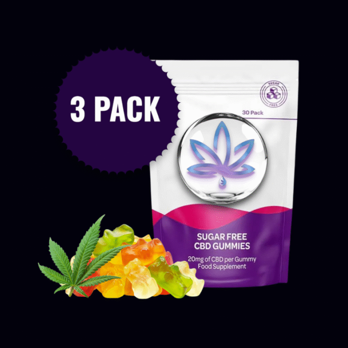 Gummies 3 Pack - 20mg