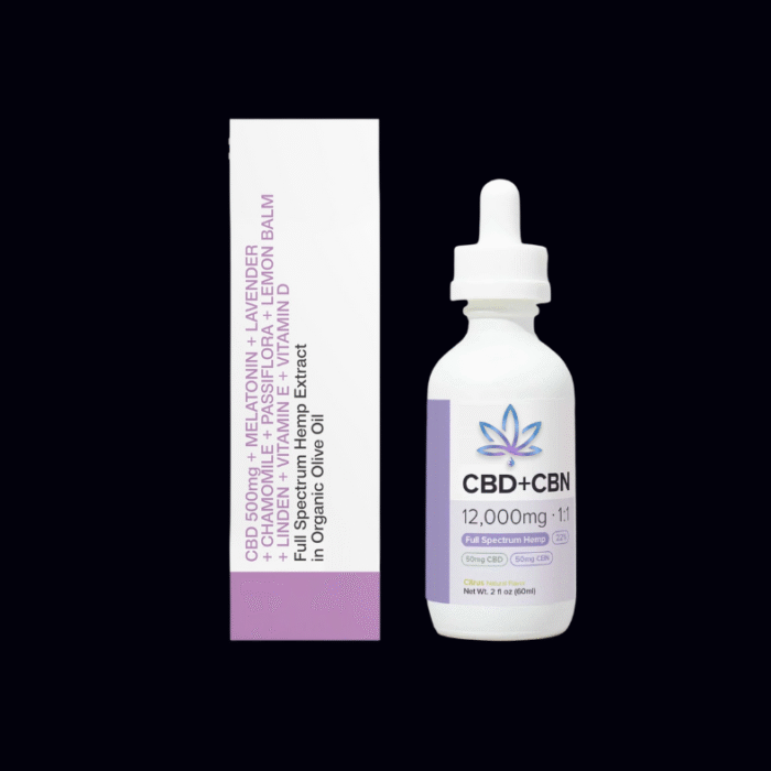 Deep Sleep CBD + CBN Oil – Full Spectrum